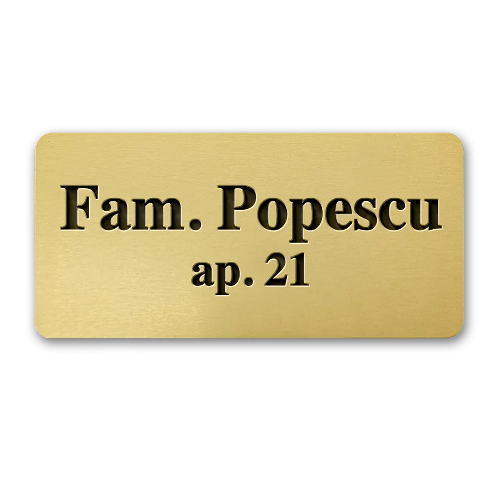 Gravură laser personalizată — Brisz Print